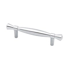 Geometrics 3 Inch Center to Center Polished Chrome Cabinet Pull Geometrics 3 Inch Center to Center Polished Chrome Cabinet Pull