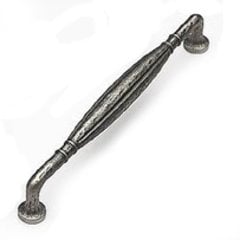 Siena 12 Inch Center to Center Vibra Nickel Cabinet Pull Siena 12 Inch Center to Center Vibra Nickel Cabinet Pull