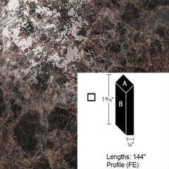 Wilsonart Bevel Edge - River Gemstone-12Ft Wilsonart Bevel Edge - River Gemstone-12Ft