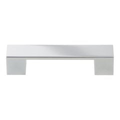 Wide Square Pull 96MM Center to Center Polished Chrome Wide Square Pull 96MM Center to Center Polished Chrome
