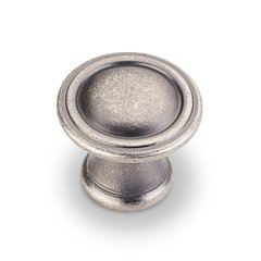 Cordova 1-1/16 Inch Diameter Bright Nickel Brushed with Dull Lacquer Cabinet Knob Cordova 1-1/16 Inch Diameter Bright Nickel Brushed with Dull Lacquer Cabinet Knob