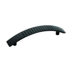 Metropolis 3-3/4 Inch Center to Center Matte Black Cabinet Pull Metropolis 3-3/4 Inch Center to Center Matte Black Cabinet Pull