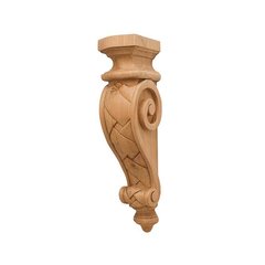 Cottage Corbel 2-7/8 inch x 13 inch Cherry Cottage Corbel 2-7/8 inch x 13 inch Cherry
