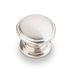 Durham 1-1/4 Inch Diameter Satin Nickel Cabinet Knob Durham 1-1/4 Inch Diameter Satin Nickel Cabinet Knob