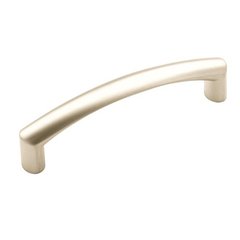 Essential'Z 3-3/4 Inch Center to Center Satin Nickel Matte Cabinet Pull Essential'Z 3-3/4 Inch Center to Center Satin Nickel Matte Cabinet Pull