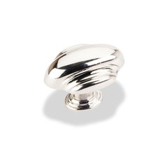 Amsden 1-7/16 Inch Diameter Polished Nickel Cabinet Knob Amsden 1-7/16 Inch Diameter Polished Nickel Cabinet Knob