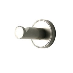 Single Garment Hook Brushed Nickel Single Garment Hook Brushed Nickel