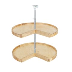 Wood Classic Pie Cut Shelf Set 24" Wood Classic Pie Cut Shelf Set 24"