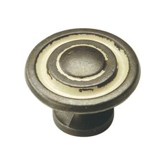 Manchester 1-3/8 Inch Diameter Biscayne Antique Cabinet Knob Manchester 1-3/8 Inch Diameter Biscayne Antique Cabinet Knob