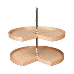 30" Pie Cut Lazy Susan - 2 Shelf 30" Pie Cut Lazy Susan - 2 Shelf
