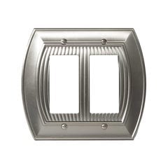 Allison Two Rocker Wall Plate Satin Nickel Allison Two Rocker Wall Plate Satin Nickel