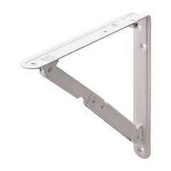 Folding L Bracket 15.74" White Folding L Bracket 15.74" White