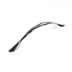 Hamilton 5-1/16 Inch Center to Center Polished Nickel Cabinet Pull Hamilton 5-1/16 Inch Center to Center Polished Nickel Cabinet Pull