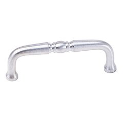Solid Brass 3 Inch Center to Center Satin Chrome Cabinet Pull Solid Brass 3 Inch Center to Center Satin Chrome Cabinet Pull