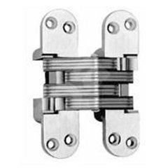 #418 Fire Rated Invisible Hinge Satin Chrome #418 Fire Rated Invisible Hinge Satin Chrome