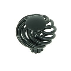 Sheffield 1-3/8 Inch Diameter Matte Black Cabinet Knob Sheffield 1-3/8 Inch Diameter Matte Black Cabinet Knob