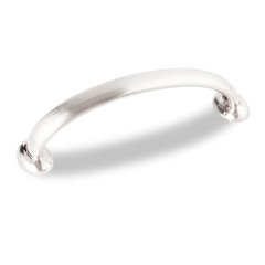 Hudson 3-3/4 Inch Center to Center Satin Nickel Cabinet Pull Hudson 3-3/4 Inch Center to Center Satin Nickel Cabinet Pull