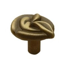Tuscana 1-1/4 Inch Diameter Weathered Brass Cabinet Knob Tuscana 1-1/4 Inch Diameter Weathered Brass Cabinet Knob