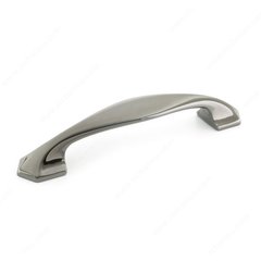 Honeycomb 5-1/16 Inch Center to Center Black Nickel Cabinet Pull Honeycomb 5-1/16 Inch Center to Center Black Nickel Cabinet Pull