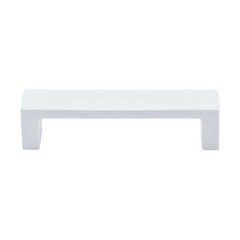 Sanctuary II 3-3/4 Inch Center to Center White Cabinet Pull Sanctuary II 3-3/4 Inch Center to Center White Cabinet Pull
