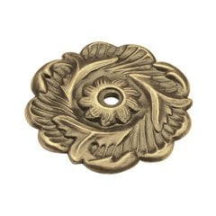 Cavalier 2-3/8 Inch Diameter Antique Brass Back-plate Cavalier 2-3/8 Inch Diameter Antique Brass Back-plate