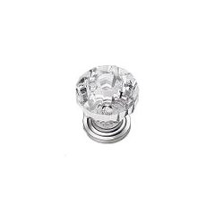 Kristal 1-3/8 Inch Diameter Acrylic/Satin Pewter Cabinet Knob Kristal 1-3/8 Inch Diameter Acrylic/Satin Pewter Cabinet Knob