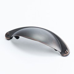 Vibrato 2-1/2 Inch Center to Center Venetian Bronze Cabinet Cup Pull Vibrato 2-1/2 Inch Center to Center Venetian Bronze Cabinet Cup Pull