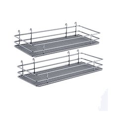 DSA Two Basket Set 6.50 inch Wide - Chrome DSA Two Basket Set 6.50 inch Wide - Chrome