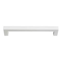 Successi 5-1/16 Inch Center to Center White Gloss Cabinet Pull Successi 5-1/16 Inch Center to Center White Gloss Cabinet Pull