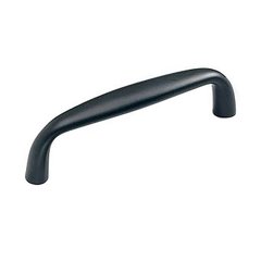 Solid Brass Traditional Designs 4 Inch Center to Center Flat Black Cabinet Pull Solid Brass Traditional Designs 4 Inch Center to Center Flat Black Cabinet Pull