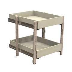 QuikTRAY Two Drawer Kit for 15 inch Cabinets QuikTRAY Two Drawer Kit for 15 inch Cabinets