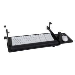 Keyboard with Slide-Out Mouse Slide Drawer System 23 inch W-Black Keyboard with Slide-Out Mouse Slide Drawer System 23 inch W-Black