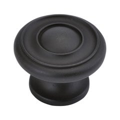 Cottage 1-1/2 Inch Diameter Oil Rubbed Bronze Cabinet Knob Cottage 1-1/2 Inch Diameter Oil Rubbed Bronze Cabinet Knob