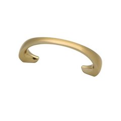 Barcelona 3 Inch Center to Center Soft Brass Cabinet Pull Barcelona 3 Inch Center to Center Soft Brass Cabinet Pull