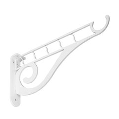 Accessory Closet Bracket 16.5" X 8" Flat White Accessory Closet Bracket 16.5" X 8" Flat White