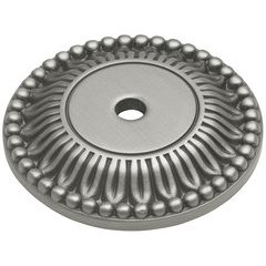 Richelieu Back-plate 1-5/8" Dia Antique Pewter Richelieu Back-plate 1-5/8" Dia Antique Pewter