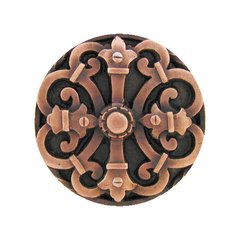 Olde Worlde 1-5/8 Inch Diameter Antique Copper Cabinet Knob Olde Worlde 1-5/8 Inch Diameter Antique Copper Cabinet Knob