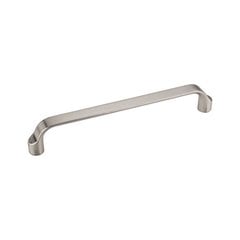 Brenton 6-5/16 Inch Center to Center Satin Nickel Cabinet Pull Brenton 6-5/16 Inch Center to Center Satin Nickel Cabinet Pull