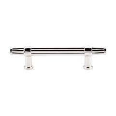 Luxor 3-3/4 Inch Center to Center Polished Nickel Cabinet Pull Luxor 3-3/4 Inch Center to Center Polished Nickel Cabinet Pull