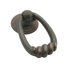 Manchester 2-1/8 Inch Diameter Rustic Iron Cabinet Ring Pull Manchester 2-1/8 Inch Diameter Rustic Iron Cabinet Ring Pull