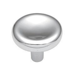 Eclipse 1-1/4 Inch Diameter Chrome Cabinet Knob Eclipse 1-1/4 Inch Diameter Chrome Cabinet Knob