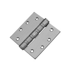 Mort. Heavy Ball Bearing Hinge 5" X 4-1/2" Satin Stainless Mort. Heavy Ball Bearing Hinge 5" X 4-1/2" Satin Stainless