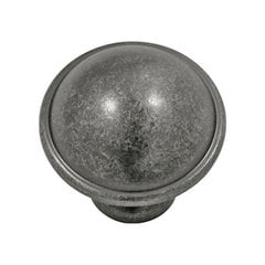 Savoy 1-1/4 Inch Diameter Black Nickel Vibed Cabinet Knob Savoy 1-1/4 Inch Diameter Black Nickel Vibed Cabinet Knob