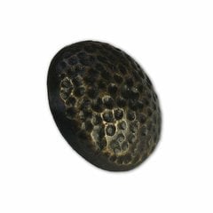 X-Small Textured Round Clavo 7/8" Dia - Antique Brass X-Small Textured Round Clavo 7/8" Dia - Antique Brass