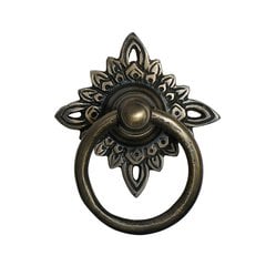 Ring Pulls 2-1/4 Inch Diameter Unlacquered Antique Brass Cabinet Ring Pull Ring Pulls 2-1/4 Inch Diameter Unlacquered Antique Brass Cabinet Ring Pull