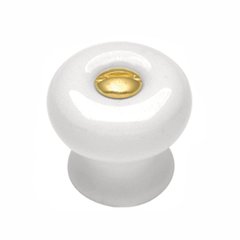 English Cozy Knob 9/16 inch Diameter White English Cozy Knob 9/16 inch Diameter White