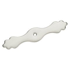 Backplate 4-5/16" Long Sterling Nickel Backplate 4-5/16" Long Sterling Nickel