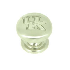 Collegiate 1-1/4 Inch Diameter Satin Nickel Cabinet Knob Collegiate 1-1/4 Inch Diameter Satin Nickel Cabinet Knob