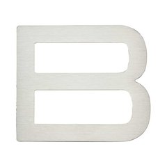 Paragon House Letter "B inch Stainless Steel Paragon House Letter "B inch Stainless Steel