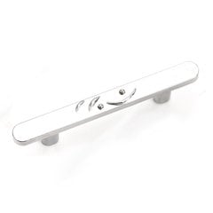 Graffiti 3 Inch Center to Center Polished Chrome Cabinet Pull Graffiti 3 Inch Center to Center Polished Chrome Cabinet Pull